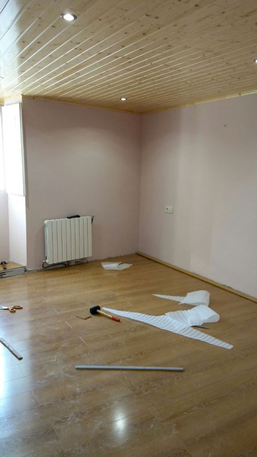Trabajo de pintura